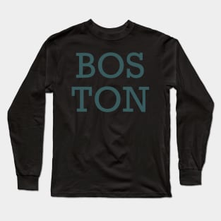 BOSton Long Sleeve T-Shirt